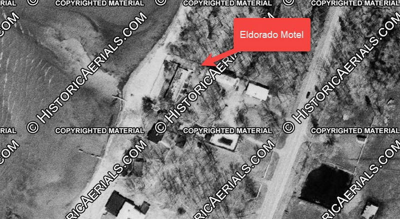 Eldorado Motel & Cottages - 1968 Aerial